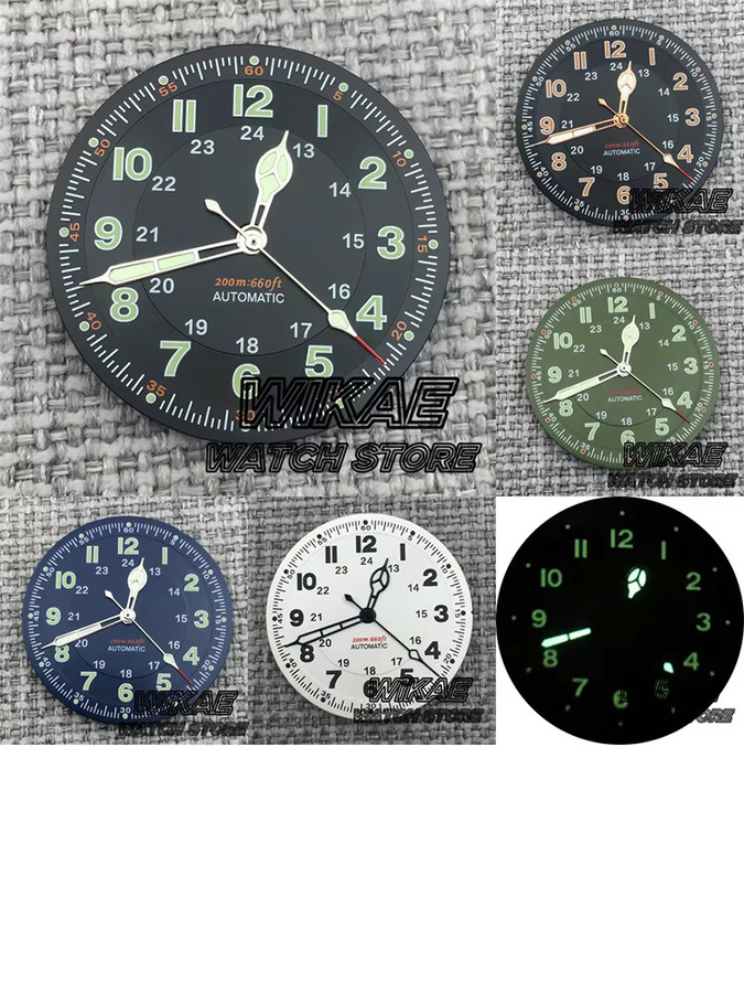 Classics Steriles Uhrenzifferblatt, 29 mm, Schwarz, Unisex - Bild 5