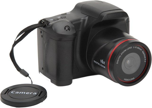 Honor Kompakte Digitalkamera mit 16MP, 2,4 Zoll Display, Autofokus, Anti-Shake und 16X Digital Zoom in Schwarz mit USB-C Anschluss - Bild 1