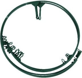 Floraworld Staudenhalter 3er-Set aus Kunststoff in Grün, variabel 35-50 cm - Bild 1