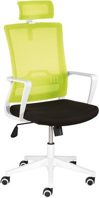 Mayer Sitzmöbel Drehstuhl 2377 Task Chair in Grün mit Armlehnen und Kopfstütze, B/H: 62 x 65 cm - Bild 1