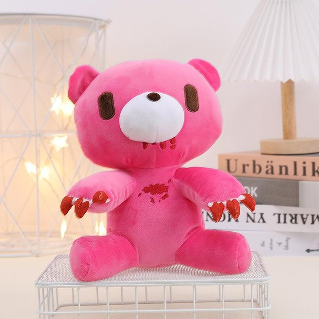 Linyi toy Gloomy Bear Plüsch Bär Rosa - Bild 1