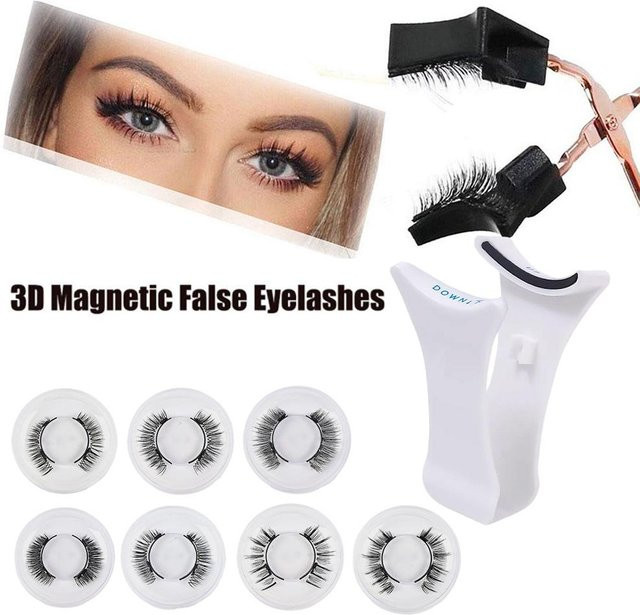 Magnetischer Wimpern Curler Clip, Applikator für falsche Wimpern, Unisex - Bild 1