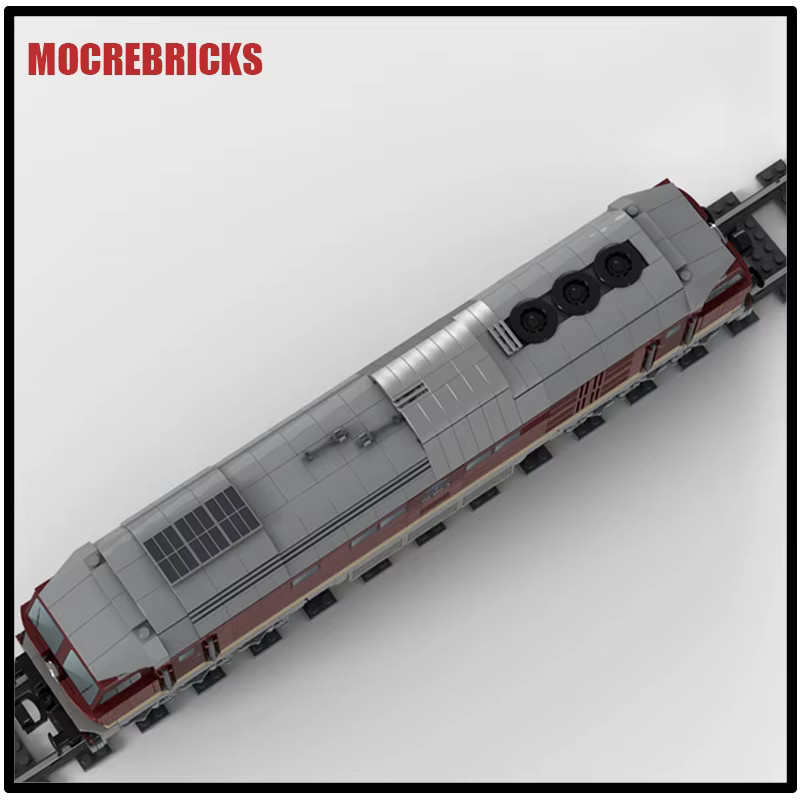MOCREBRICKS Industrielle Diesellokomotive Baustein-Set - Bild 4