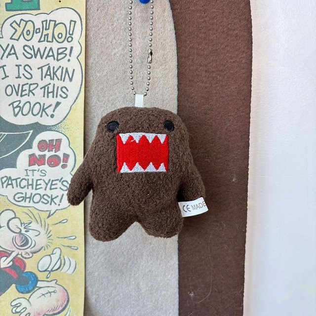 Schlüsselanhänger Domo Kun Plüsch, Unisex, 9*7*4 cm - Bild 1