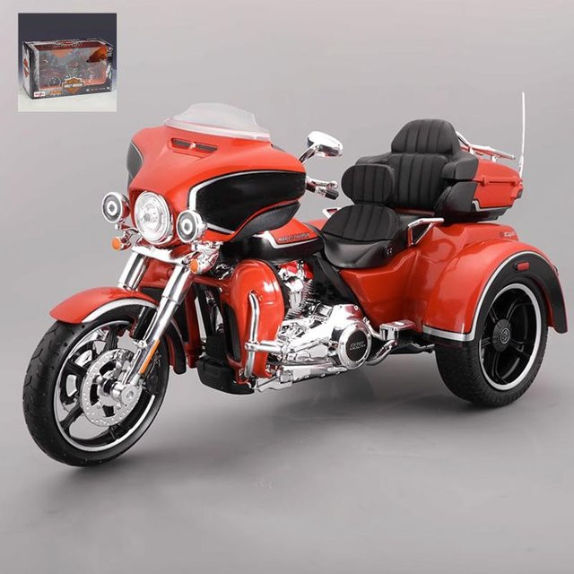 Maisto Harley Davidson Cvo Tri Glide, Straßenmotorradmodell, 1:12, ab 18 Jahren - Bild 1