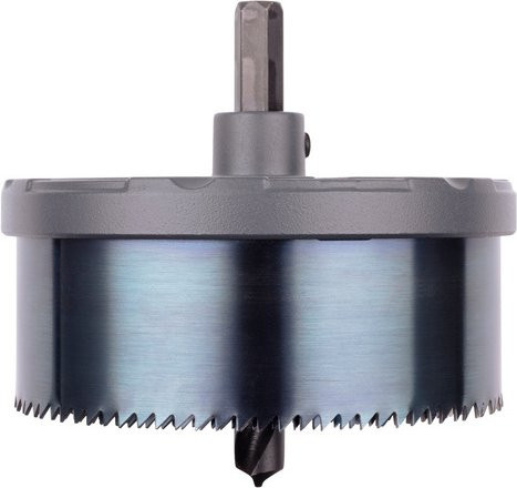 Wolfcraft Lochsägen-Set 2162000 in Silber für Metall mit Durchmessern von 60 mm, 68 mm, 74 mm, 80 mm und 95 mm - Bild 1