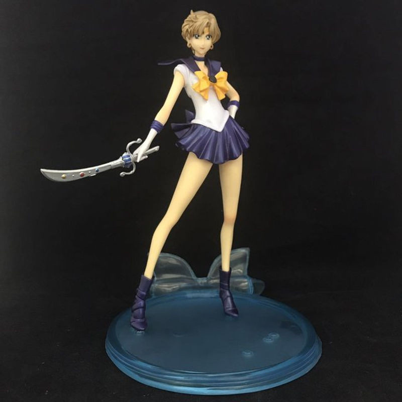 Bandai Sailor Moon Kristall Sailor Uranus Tenoh Haruka PVC Action Figure Mehrfarbig - Bild 1