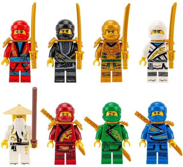 Humanoide Puppen Mini-Figuren rot 14+y - Bild 1