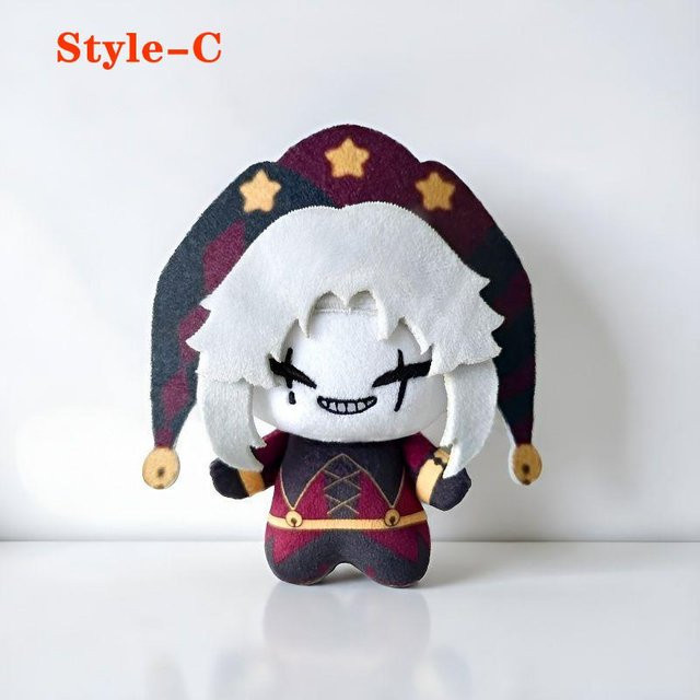 Yiran toy Zirkus Anime Pierrot Harlekin Hofnarr Plüschfigur, 10cm, ab 18 Jahren - Bild 1