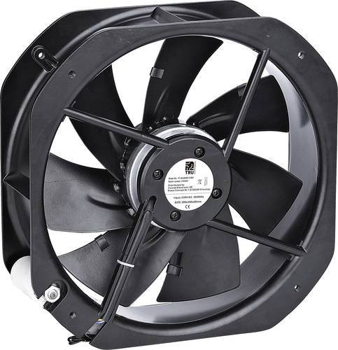 TRU COMPONENTS TC-NA28080-230B1 Axiallüfter 230 V/AC 2570 m³/h, B/T/H: 280 x 280 x 80 mm - Bild 1
