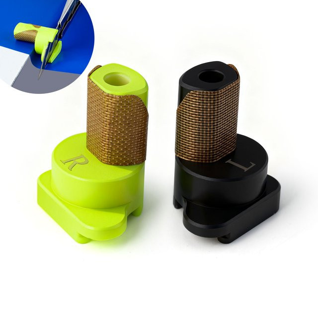 FOSHIO Präzisions-Kantenschneidewerkzeug für 9mm Klingen-Universalmesser mit 2mm und 7mm Trimmer für Autofolien und Grafikarbeiten - Bild 1