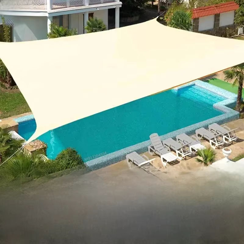Wasserdichtes Sonnensegel als Markise für Garten und Terrasse in Khaki oder Beige, B x T: 3 x 5 m oder 4 x 5 m - Bild 7