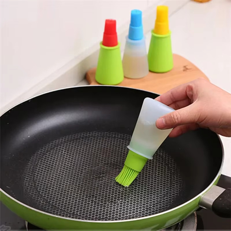 Hitzebeständlicher Silikon-Basting-Pinsel von PDQ für die Küche zum Backen, Kochen und Grillen - Bild 3