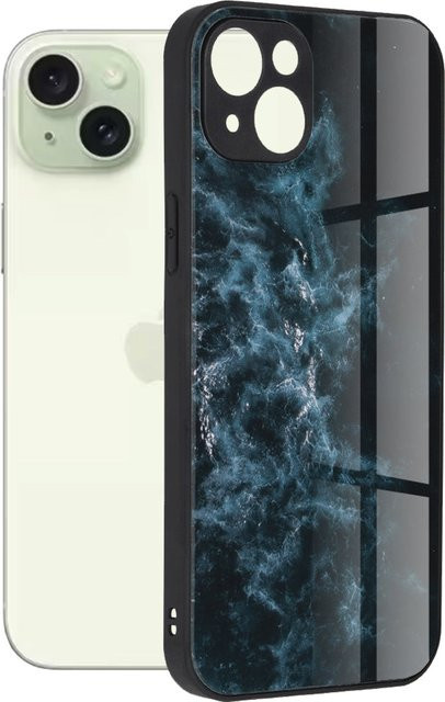 Techsuit Glaze Schutzhülle für Apple iPhone 15 Plus in Blau - Bild 1