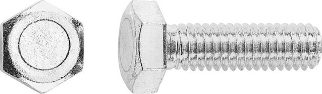 LUX-TOOLS Maschinenschraube M8 x 20 mm Edelstahl Vollgewinde mit Innensechskant, 50 Stück, Silber - Bild 1