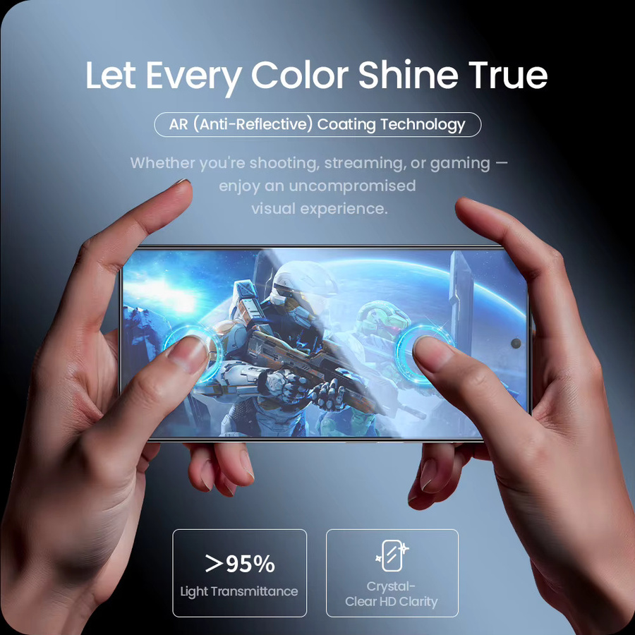 NILLKIN Displayschutzfolie H+PRO AR Anti-Explosion aus gehärtetem Glas für Samsung Galaxy S26 Ultra und S26+ in Transparent - Bild 4