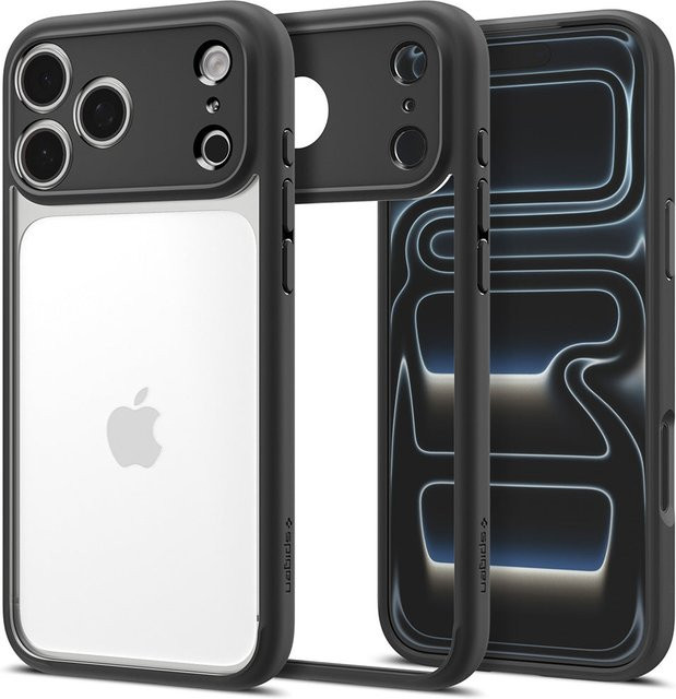 Spigen Ultra Hybrid Schutzhülle für Apple iPhone 18 Pro Max und iPhone 17 Pro Max in Matt Schwarz - Bild 1