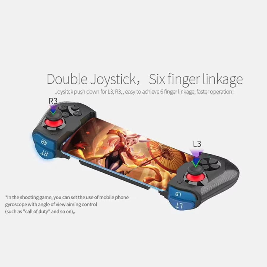 AyeBeau Bluetooth Mobile Controller für iPhone und Android mit Joystick und Trigger für Shooter-Spiele - Bild 2