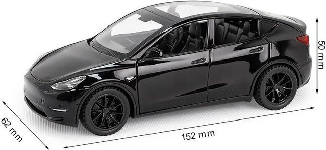 Linyi toy car Model Y Spielzeugauto, 1:32, Metall, Akusto-Optisch, Pull-Back, ab 7 Jahren - Bild 1