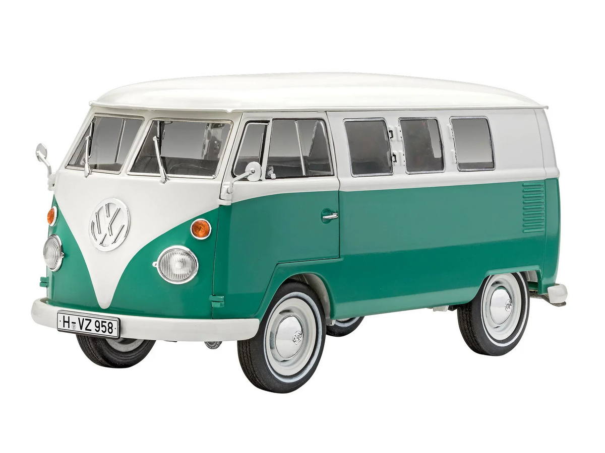 Revell VW T1 Bus Modellbausatz 1:24 Grau ab 13 Jahren - Bild 3