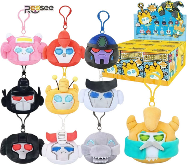 Reese Transformers Mini-Plüsch-Blindbox-Spielzeug, Einzelfigur, bunt/mehrfarbig - Bild 1