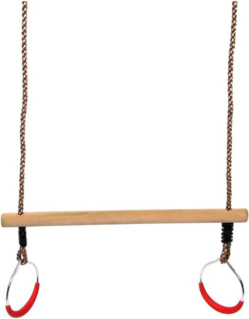 SwingKing Trapez Holz mit Metallringen 48 cm - Bild 1