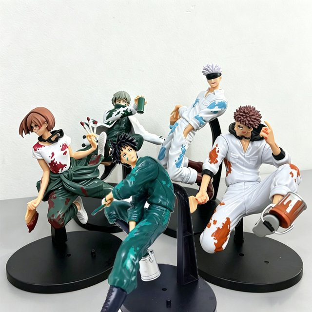 Sega Jujutsu Kaisen Graffiti Battle, Fushiguro Megumi Kugisaki Nobara, Actionfiguren, Kunststoff, Bunt / Mehrfarbig - Bild 1