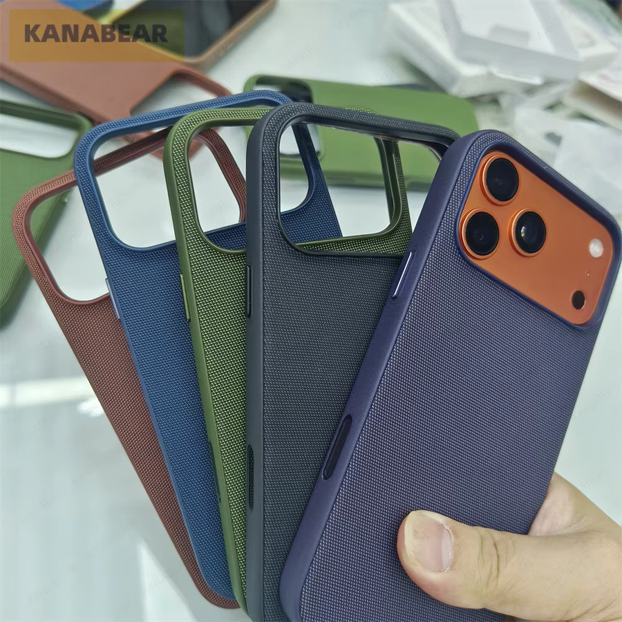 TechWoven Magnetische Schutzhülle für iPhone 15 16 17 Pro Max und 17Air in Green Multicolour - Bild 5