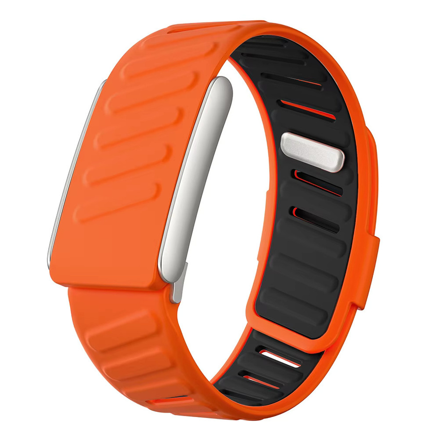 JSPSTA Uhrenarmband Silikon, grey, orange, Whoop 5.0 - Bild 2