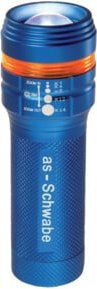 AS Schwabe XT1 LED Arbeitsleuchte aus Aluminium in Blau, 1W, 100lm, batteriebetrieben - Bild 1