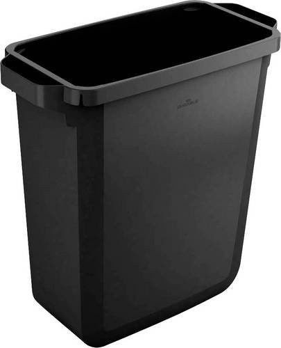Durable DURABIN ECO Abfallbehälter aus Kunststoff, Schwarz, 60 l, B: 59,0 cm, H: 60,0 cm, T: 28,2 cm - Bild 1