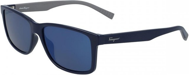 Salvatore Ferragamo 938s Sonnenbrille, Vollrand, rectangular, Blue, Herren - Bild 1