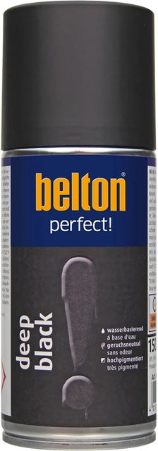 belton Buntlack Perfect Deep Black Wasserbasierter Holzlack Seidenmatt 150 ml - Bild 1