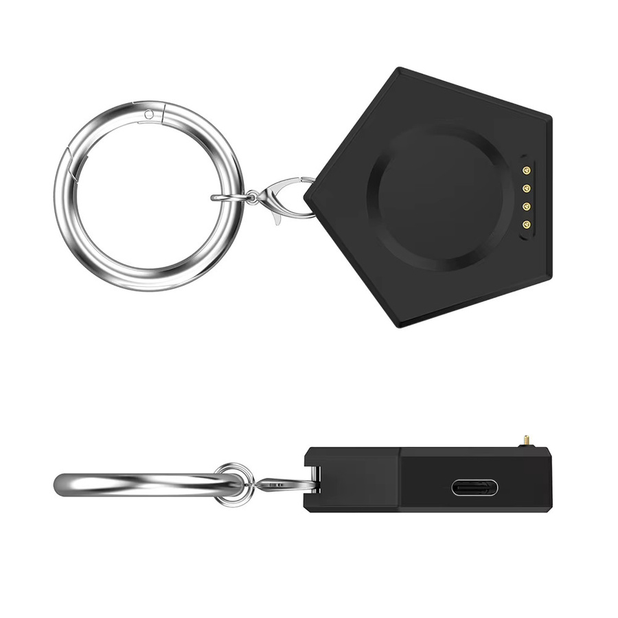 APWIKOGER Magnetisches Ladegerät mit Schlüsselanhänger für OnePlus Watch 2 und OPPO Watch X/4 Pro/3 Pro/3/2/SE mit USB-C und Micro-USB Anschluss - Bild 3