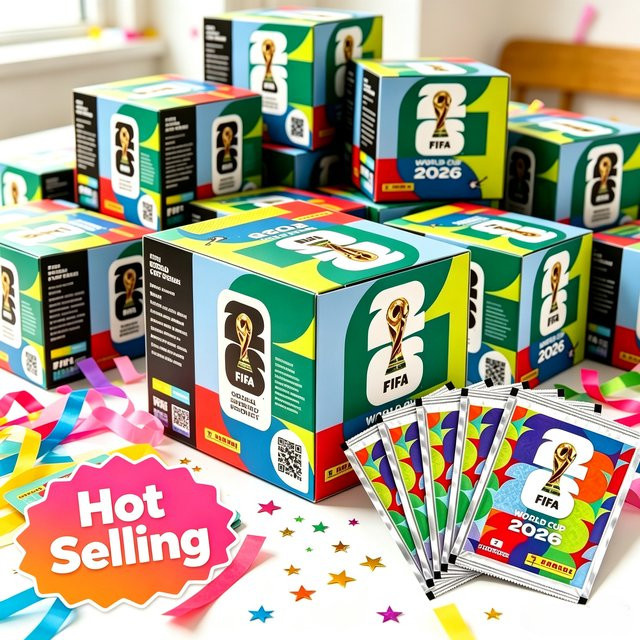 Panini FIFA Sammelsticker für die Fußball-Weltmeisterschaft, Set / Bundle, Bunt / Mehrfarbig, ab 14 Jahre - Bild 1