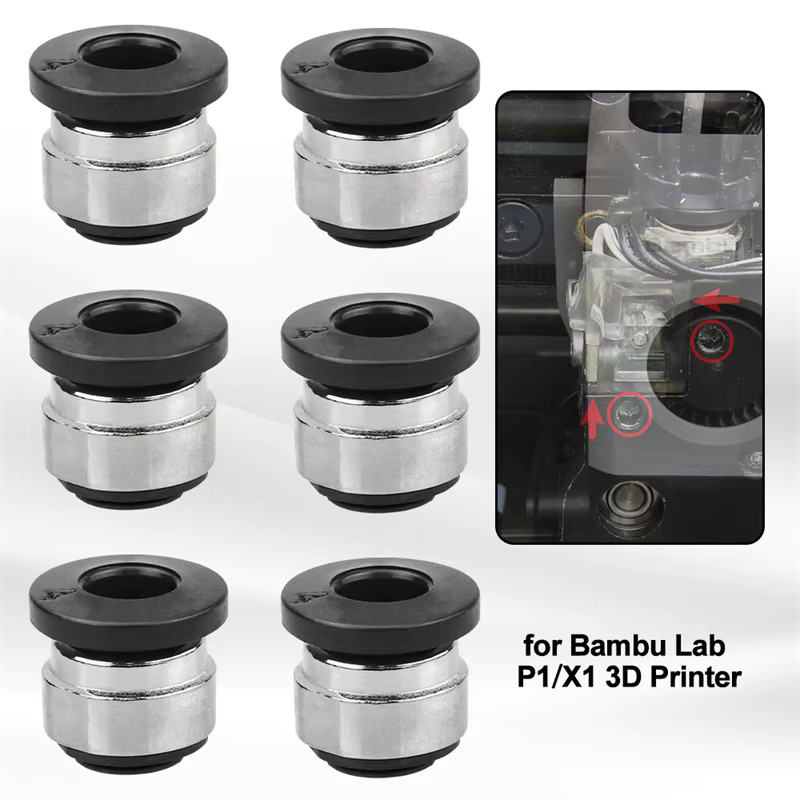 L93A Pneumatikverbinder für Bambu Lab X1 und P1 Serie, 1,75mm Filament-Extruder mit PTFE-Schlauch und Hall-Sensor für FDM 3D-Drucker - Bild 5