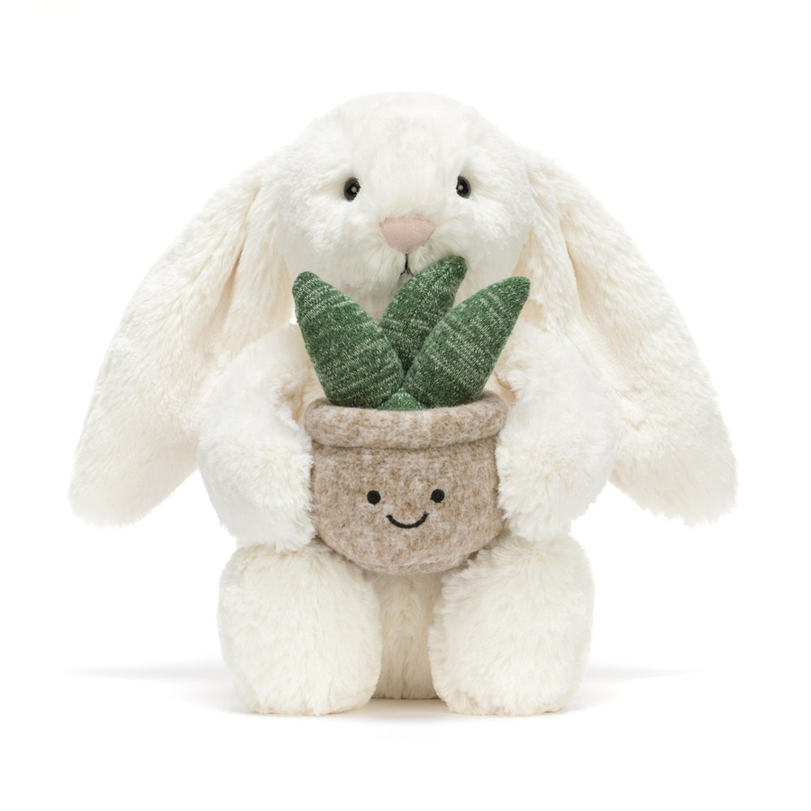 Jellycat Cream Bunny with Plant, Plüsch, ab 0 Jahren - Bild 1