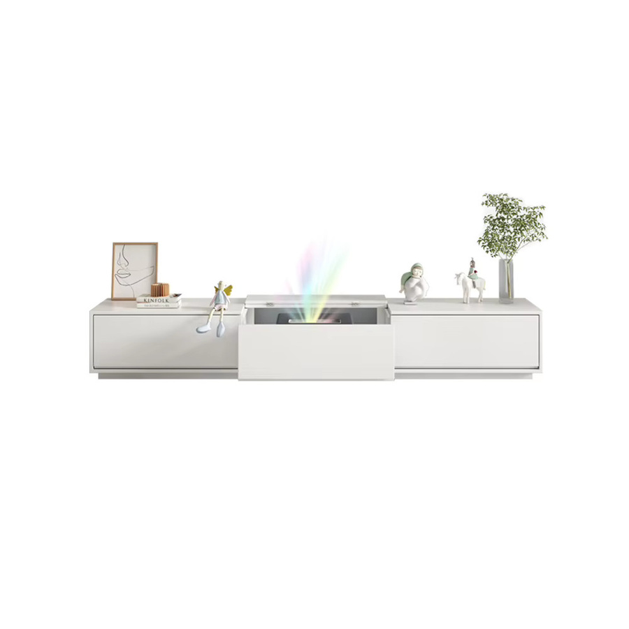 Hisense Fengmi Laser-TV-Schrank und Couchtisch-Kombination in Weiß, modern und schlicht aus MDF - Bild 2