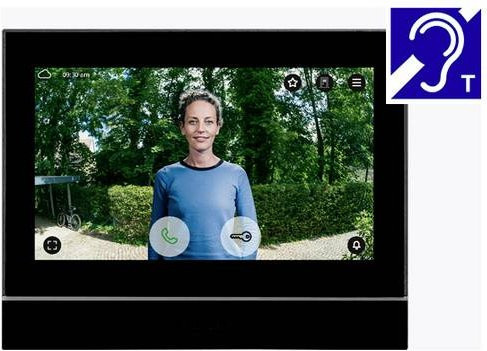 DoorBird IP-Video-Türsprechanlage A1104T mit Inneneinheit, WLAN und LAN, Schwarz - Bild 1