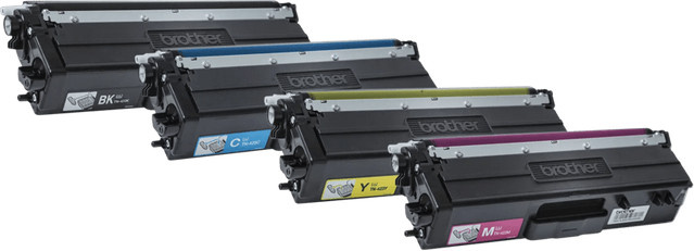 Brother TN-423 Toner-Kombipack für Laserdrucker in Schwarz, Gelb und Magenta - Bild 1