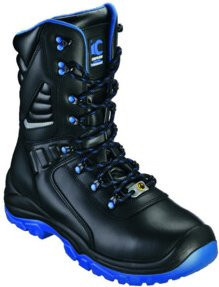 Craftland by feldtmann Hochstiefel TORGAU in Schwarz/Blau, S3S SR ESD aus Glattleder, Größe 45 - Bild 1