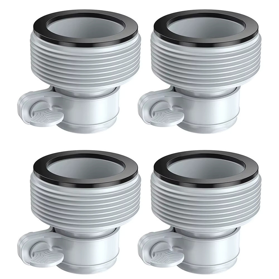 Intex Typ B Schlauchadapter für Aufstellpools, 1,25 Zoll auf 1,5 Zoll, Weiß - Bild 4