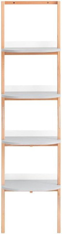 SoBuy Bücherregal in Grau im skandinavischen Design, B/T/H: 44 x 38,2 x 169,3 cm - Bild 1