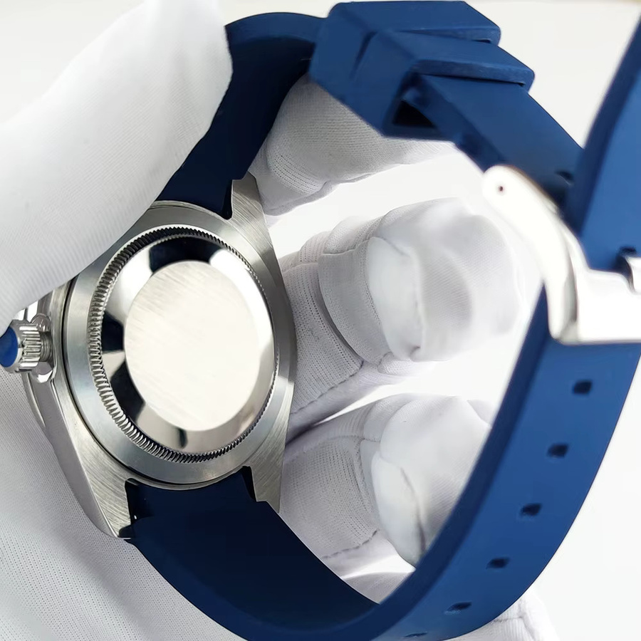 OUMASHI Armbanduhr Edelstahl, Silber, Herren, 39 mm - Bild 2