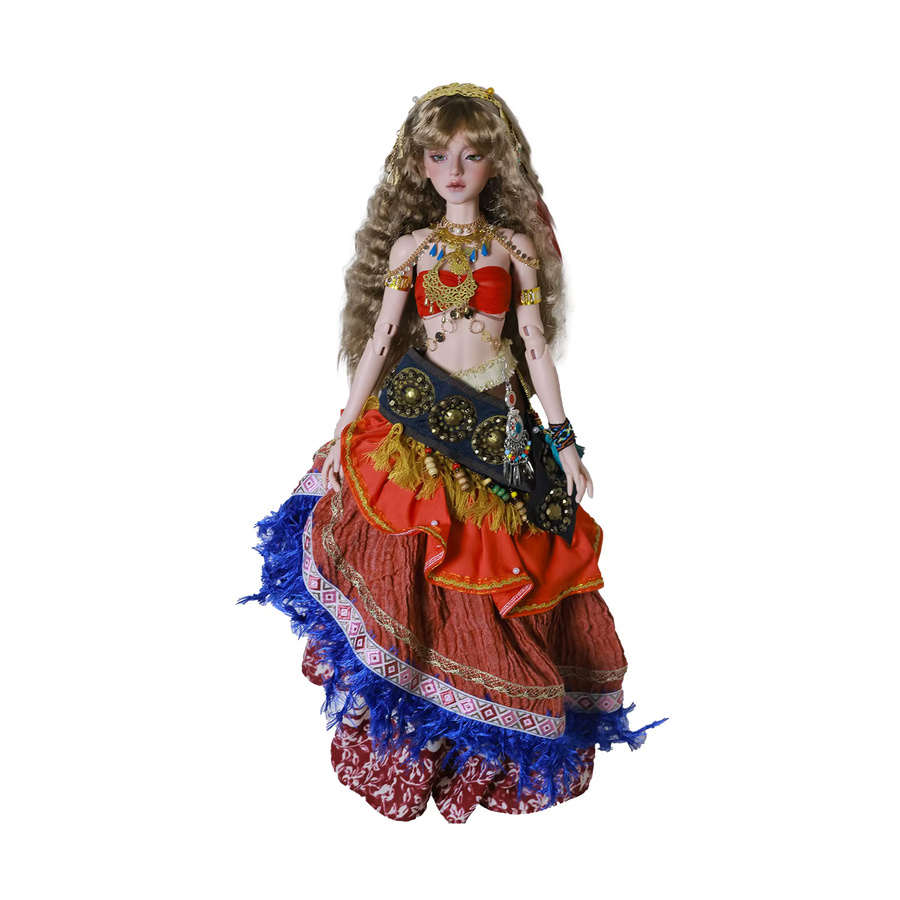 ShugaFairy 1/4 BJD Puppe Anubis H, Ethnische Zigeuner-Stil, Kunstharz-Figur, Komplettes Set - Bild 6
