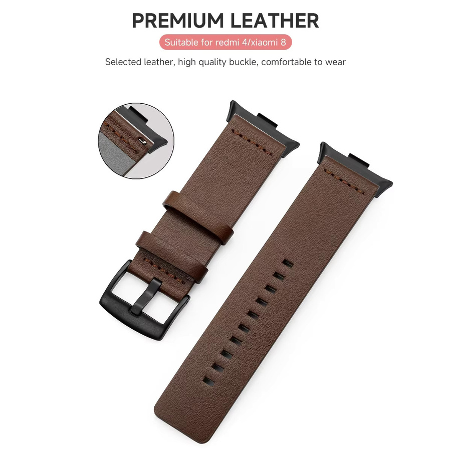 Geekthink Uhrenarmband Leder, Unisex - Bild 3