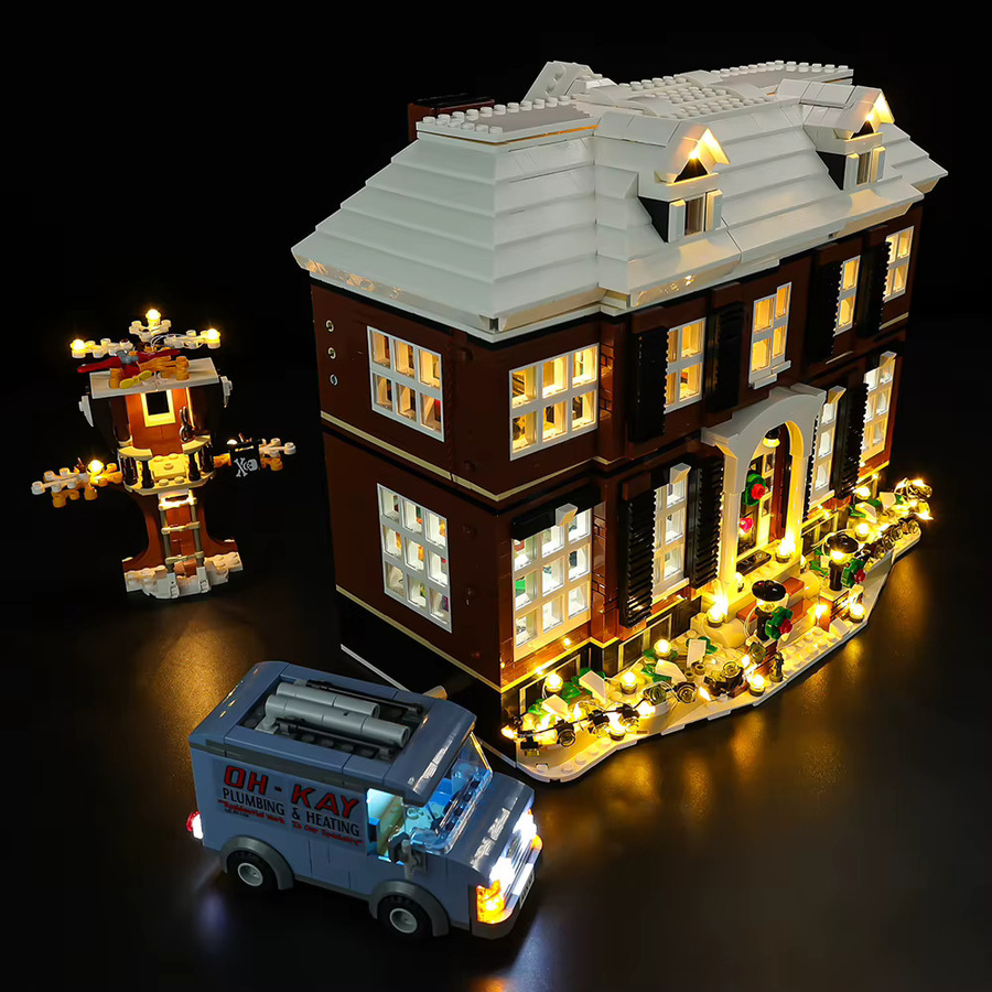 Kyglaring LED-Lichtset in Warmweiß für LEGO Ideas Home Alone 21330, dekorative Lampe aus Kunststoff - Bild 3