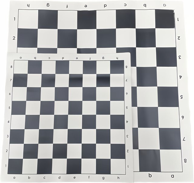 Yernea Schachbrett, Strategiespiel, Schwarz-Weiß, 34/50 cm - Bild 1