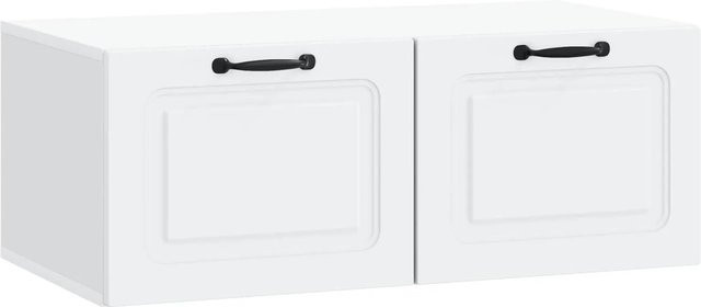 vidaXL Wandmontierter TV-Schrank Modern Weiß B/H/T: 78,5 x 41 x 30 cm - Bild 1