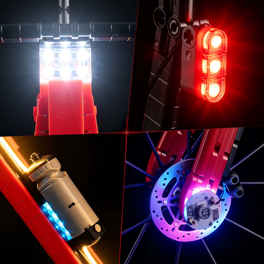LEGO LED-Lichtset für Rennrad 11380, Bausteine - Bild 3